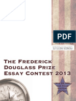 The Frederick Douglass Prize Essay Contest 2013 - Guidelines