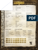 New Gods of Mankind - Character Sheet