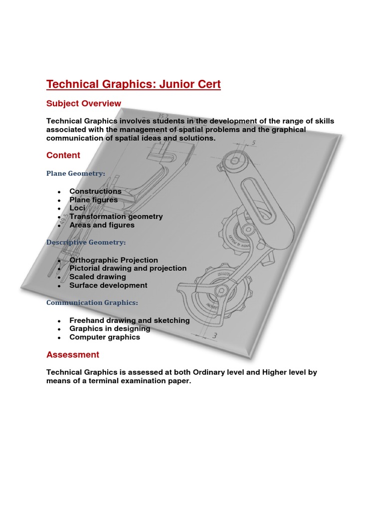 Technical Graphics & DCG Overview | PDF