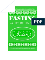 Fasting and It's Rituals