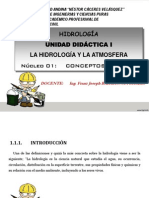 UNIDAD DIDÁCTICA I HIDROLOGIA