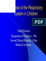 Respiratory Disorders in Children