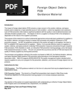 FOD Prevention Program for Aircraft Safety | PDF | Foreign Object ...