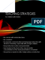 Teaching Strategies