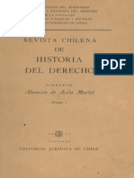 Revista Chilena de Historia Del Derecho (1959)