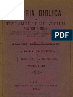 Bălășescu Nifon Istoria Vechiului Testament