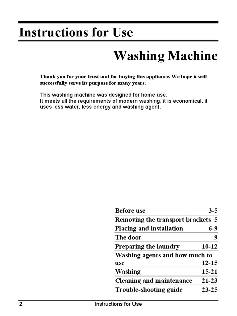 Gorenje Washing Machine User Manual | PDF | Washing Machine | Laundry