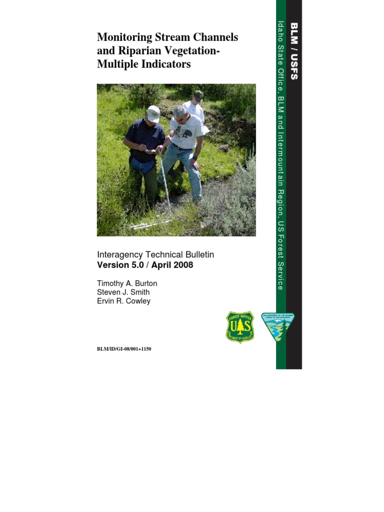 Multiple Indicator Monitoring Protocol | PDF | Grazing | Riparian Zone