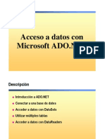 8.- Acceso a Datos Con Microsoft ADO.net