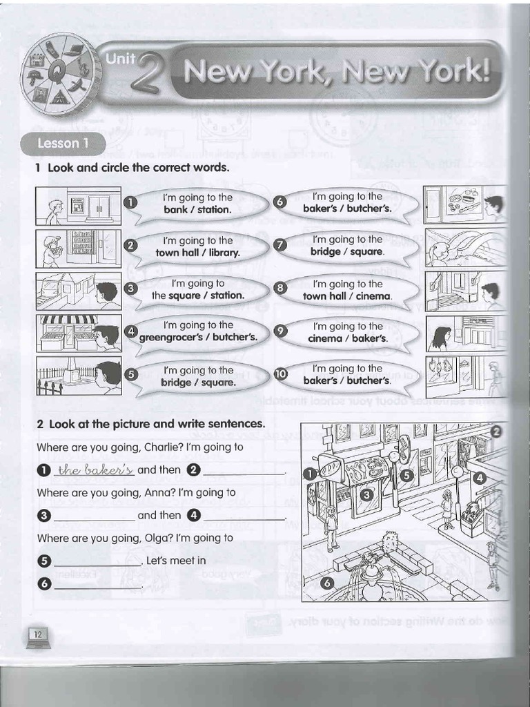 Activity Book. - 4 Primaria. - TEMA 02 | PDF | Recreation | Hobbies