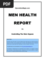 Download Men Health Report Controlling The Male Orgasm by AdamRadin SN17428565 doc pdf