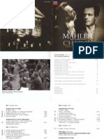Booklet on Mahler