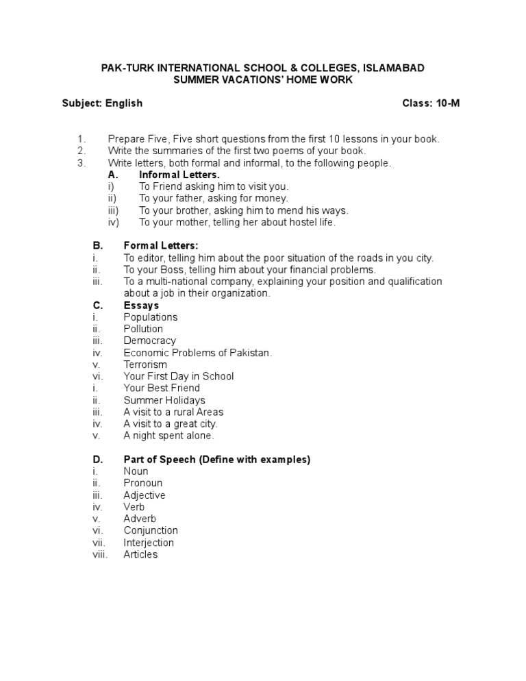 Esl college assignment sample picture