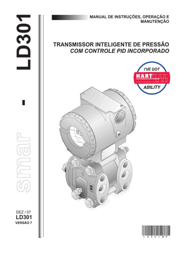 Manual Transmissor de Pressão SMAR | Temperatura | Armazenamento de ...