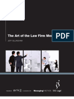 The Art of The Law Firm Merger