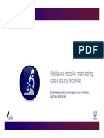 Unilever - Mobile Marketing Case Study