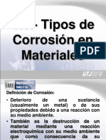 Tipos de Corrosion