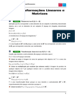 Pratica 5 - Transformacoes Lineares e Matrizes