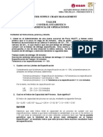 Diagnóstico estadístico de procesos