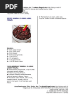 Download Resep Sambal Kluwak Jawa Timur by herrypurwanto141790 SN174347748 doc pdf