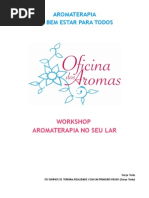 Workshop - Aromaterapia Para o Lar