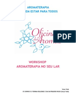 Workshop - Aromaterapia Para o Lar