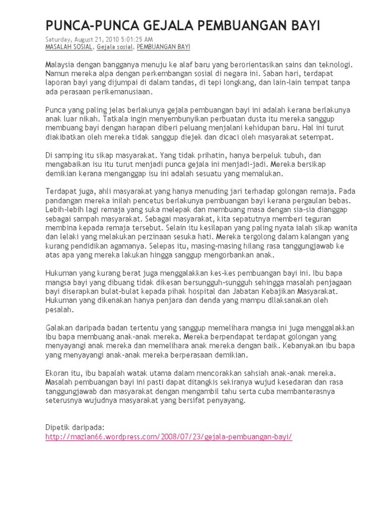 Buang Bayi Pdf