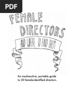 Download Female Directors and Where to Find Them by amworrall SN174350628 doc pdf