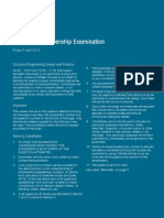 Associate-Membership Examination Structural Design