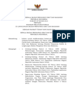 PerKBPOM No 39 Tahun 2013 Tentang Standar Pelayanan Publik Lengkap.docx