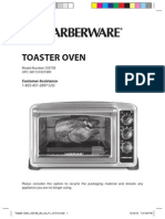 Farberware Counter Top Oven Use and Care Manual