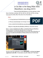 HDSD vMEye Tren BlackBerry 62XX