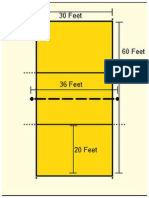 Beach Volleyball Dimensions