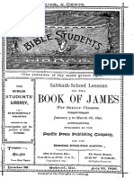 Book of James: Sabldath-School Lessons