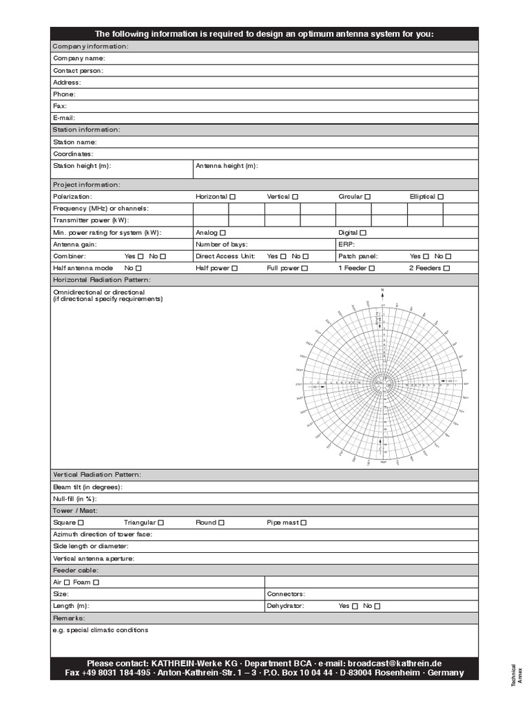 Antenna System Design Requirements | PDF | Technology & Engineering