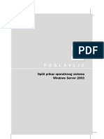 Windows Server 2003 Opsti Prikaz Operativnog Sistema