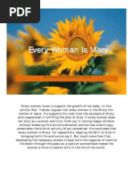 Every Woman Is Mary