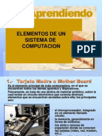 Elemento de Un Sistema de Computacion