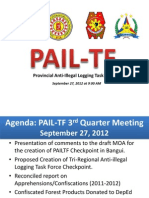Illegal Logging Task Force Presentation For CY 2010 - 2011 in Ilocos Norte