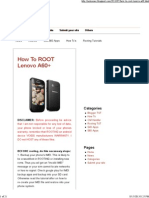 Download How to ROOT Lenovo A60 by Kenjiro Musashi SN174378888 doc pdf