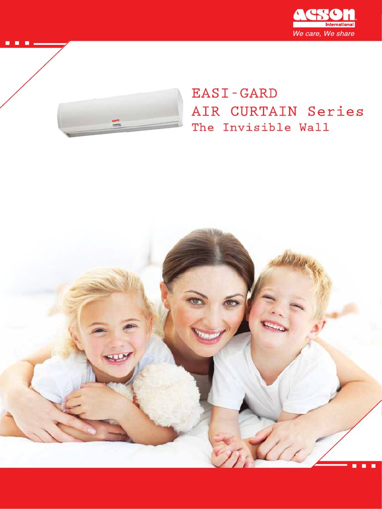 Acson Catalogue Easi Gard Air Curtain Series 1201