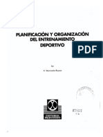 Vasconcelos - Planificacion y Organizacion Del Entrenamiento Deportivo