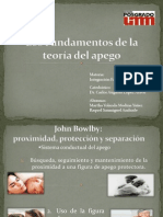 Los Fundamentos de La Teoria Del Apego