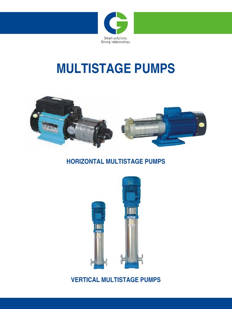 CGL Multistage Pumps | PDF | Pump | Mechanical Engineering
