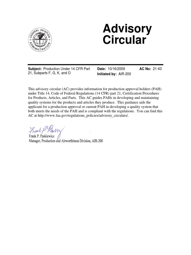 Ac 21-43 | PDF | Calibration | Quality Management System