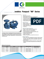 CGL Centrifugal MI Series Pump