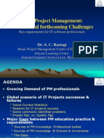IT (Es) Project Management - Current and Forthcoming Challenges