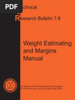 Download Weight Estimating and Margins Manual by olechka_nikolaenko SN174396046 doc pdf