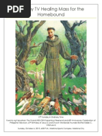 Download Sunday TV Healing Mass for the Homebound October 6 2013 by Lian Las Pinas SN174398166 doc pdf