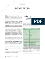 Deficit de Dao